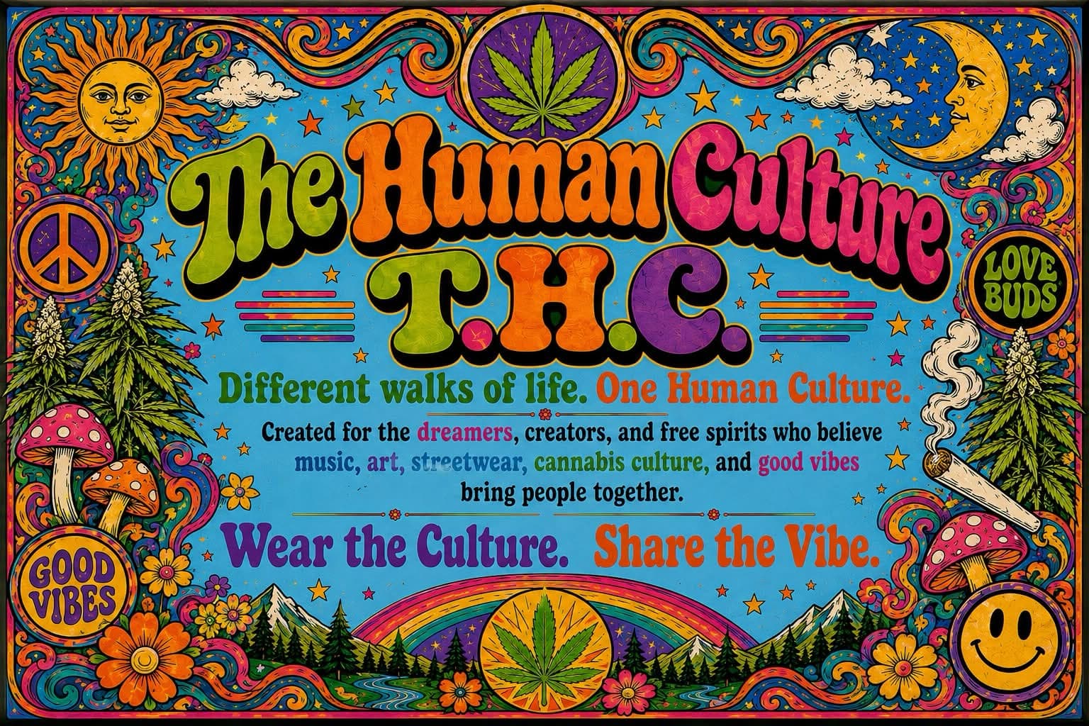 The Human Culture — Wear the Culture, Share the Vibe