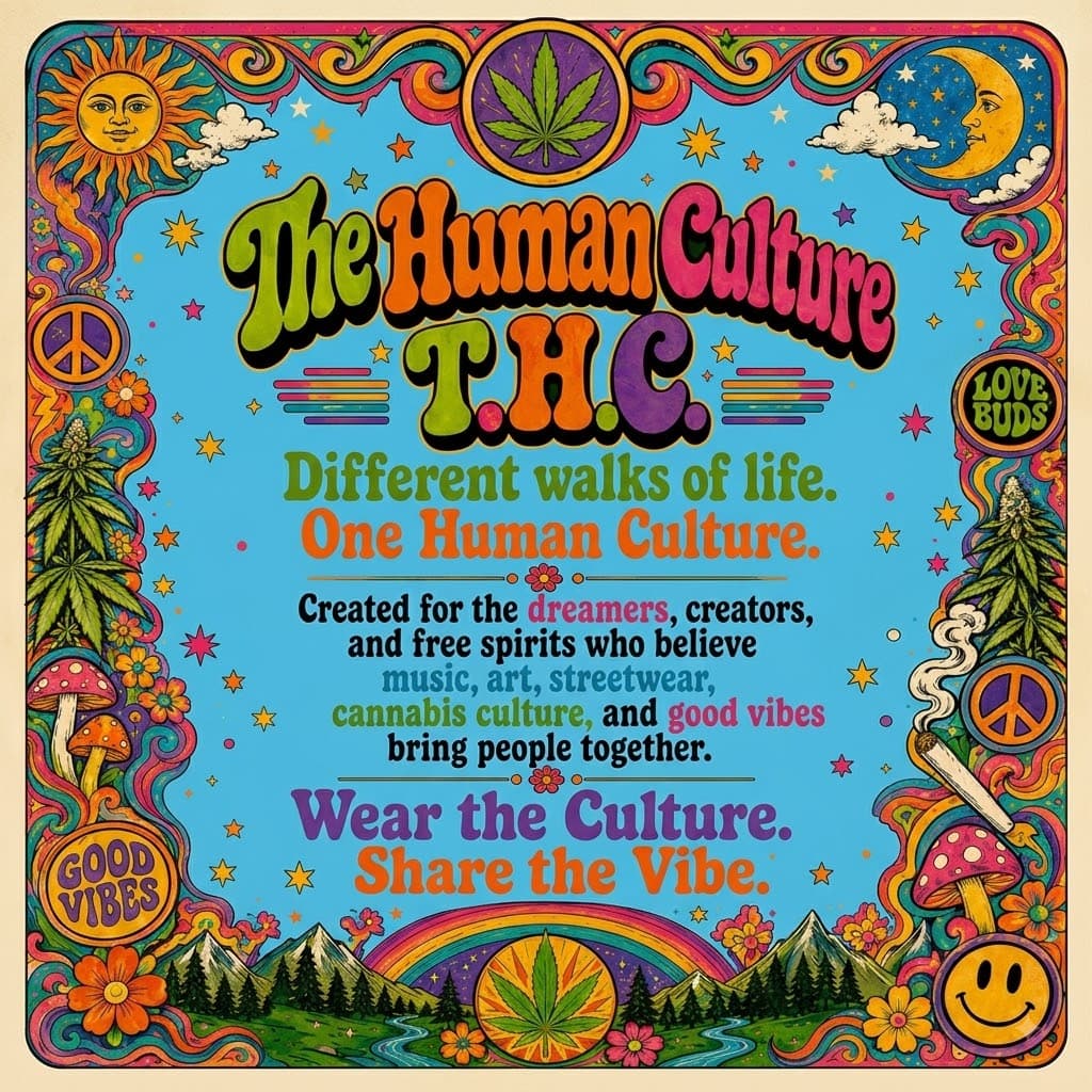 The Human Culture — Wear the Culture, Share the Vibe