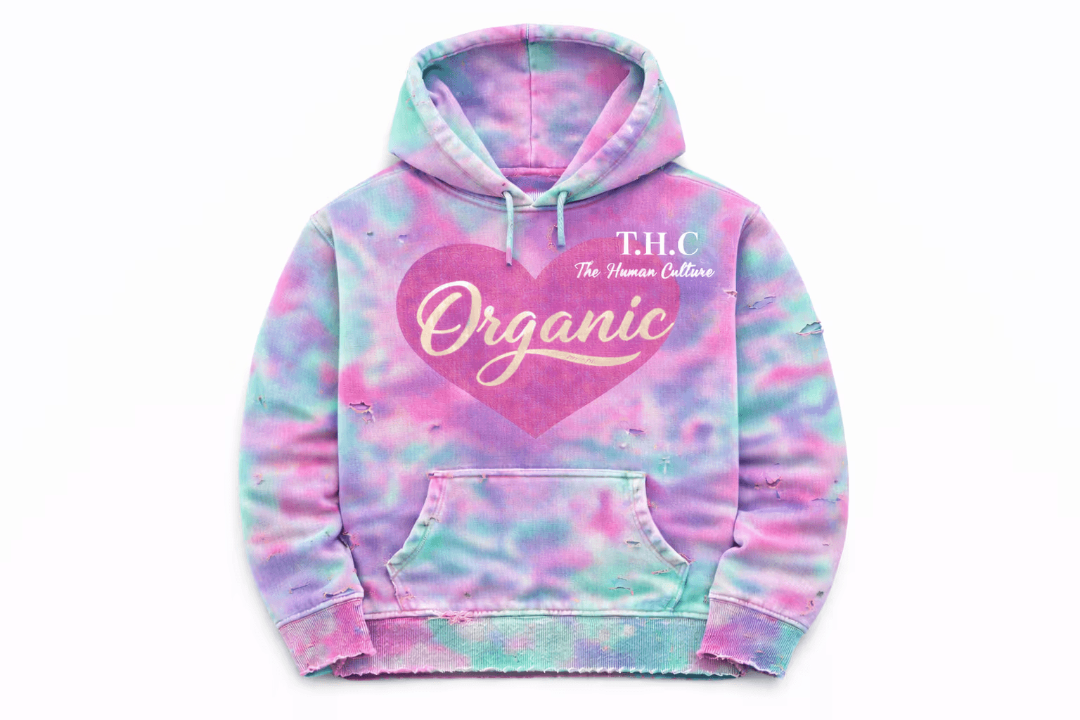 "Organic Love" Vintage Hoodie